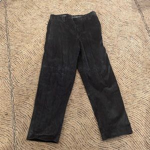 Wide wale corduroy L.L. Bean size 31 waist, 30 length dark gray pants